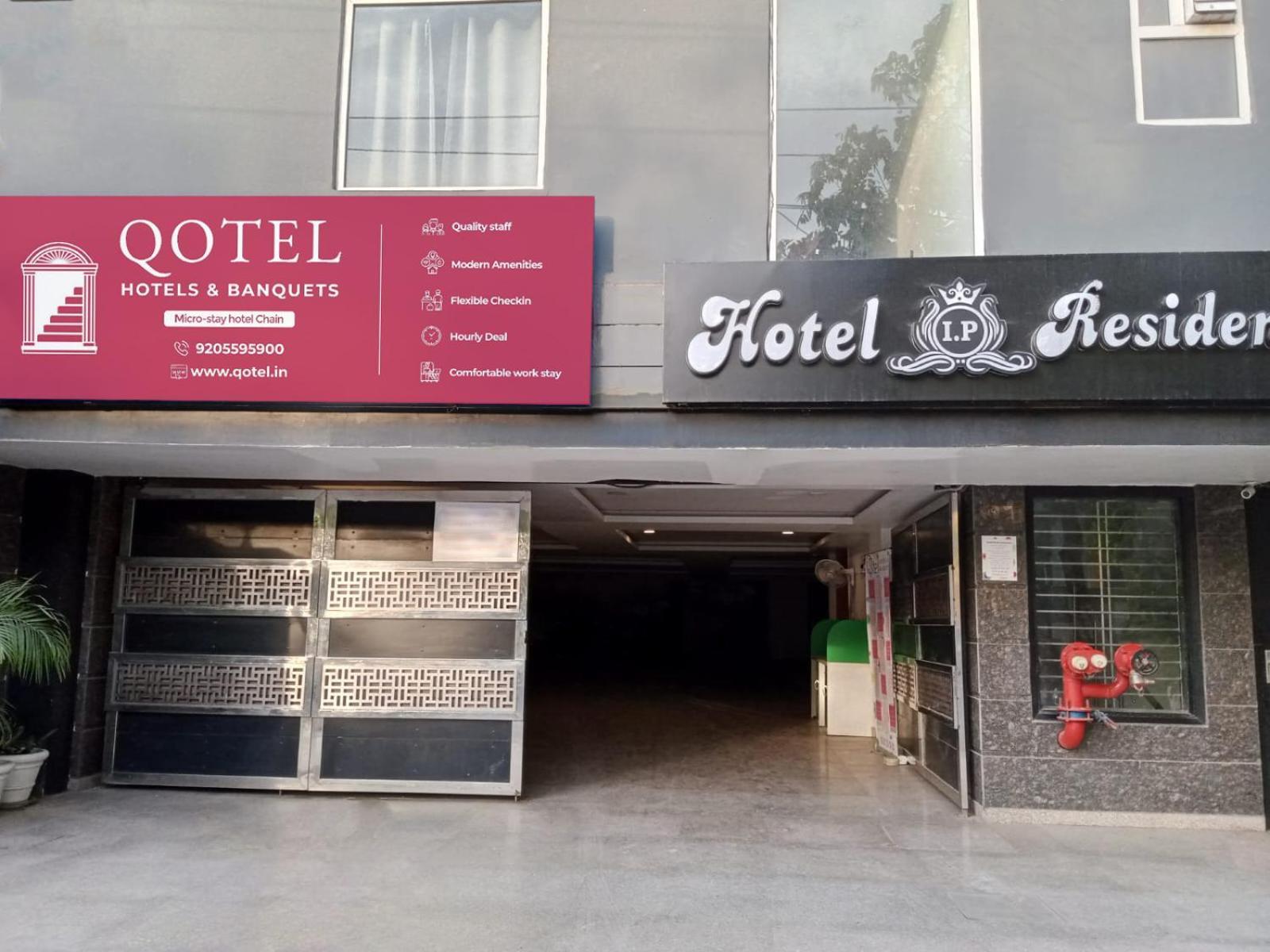 Qotel Hotel Ip Residency East Delhi Preet Vihar New Delhi Eksteriør billede